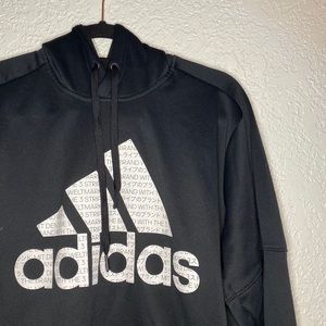 Men’s black adidas Hoodie!